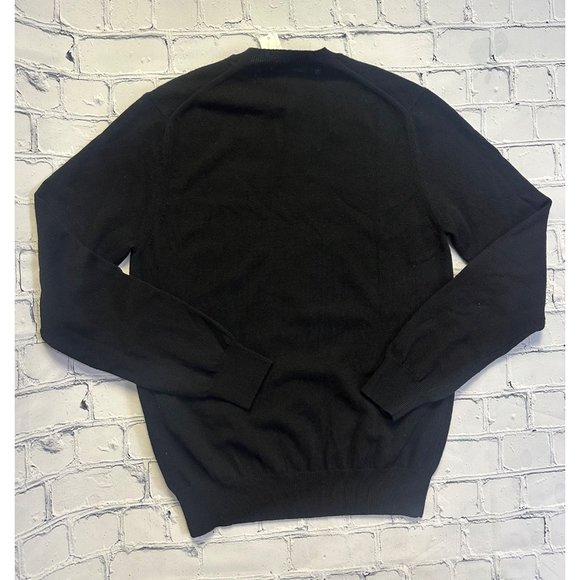 Comme des Garçons Play Heart V-neck Sweater with small gold heart - Picture 6 of 6